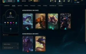 Conta low level e low elo upada a mao