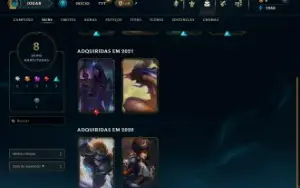 Conta low level e low elo upada a mao