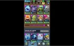Clash Royale nivel 10 com 3655 trofeus
