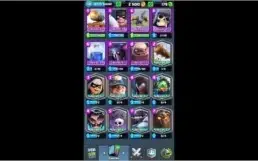 Clash Royale nivel 10 com 3655 trofeus