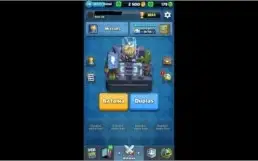 Clash Royale nivel 10 com 3655 trofeus