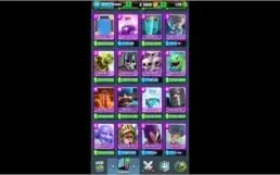 Clash Royale nivel 10 com 3655 trofeus