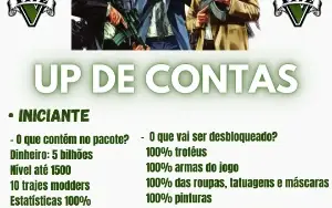 ✅Up de Contas GTA 5 Online PC - 5 Bilhões + Extra ✅