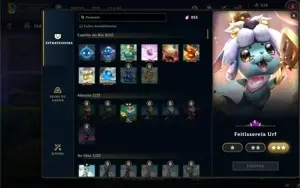 Conta platina 4 todos os champs e 382 skins