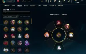 Unranked com 30 Champs e 6 Skins ( EX BRONZE )