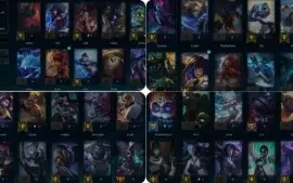 Conta LOL Nível 201, DI soloq e D4 flex, 119 champs 47 skins