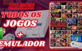 🎮 Todos os Jogos de Super Nintendo no seu Computador