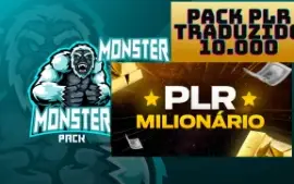 Monster Pack PLR + de 10.000 Traduzidos + Licença!