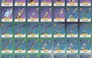 GENSHIN IMPACT AR42 VENTI+JEAN+FISCHL+CHONG ESTATUAS NO MAX