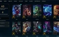 Conta League of Legends Bronze 1 MD10 9/10
