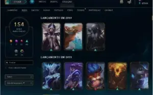 Conta de LoL/ Gold solo e 3 na flex/ todos os champs