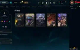 Smurf Platina III 4 Skins Vitoriosas