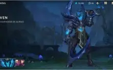 CONTA ESMERALDA IV, 16 SKINS, 40 CAMPEÕES
