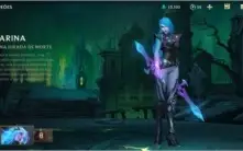 CONTA ESMERALDA IV, 16 SKINS, 40 CAMPEÕES