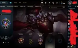 Conta Bronze com 3 Skin legado