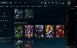Conta Bronze com 3 Skin legado