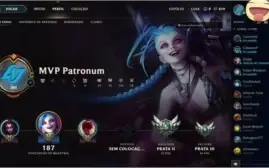 Conta LOL Quase todos os Champs, + de 140 skins
