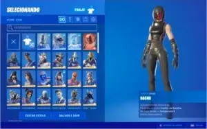 CONTA FORTNITE COM BASTANTE SKIN DE LOJA