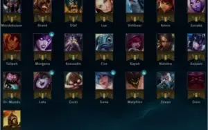 conta bronze3 77 campeões 20 skins barata