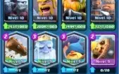 CONTA CLASH ROYALE REI NV11 COM TODAS AS CARTAS,COM 4206 TRO