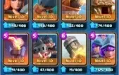 CONTA CLASH ROYALE REI NV11 COM TODAS AS CARTAS,COM 4206 TRO