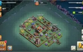Conta clash of Clans (cv 7 quaze full)