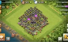 Conta clash of Clans (cv 7 quaze full)