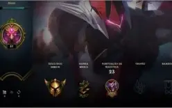 Conta lvl 37 com apenas 20 jogos gold 4 ganhando 30 pdl