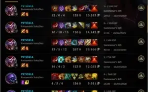 Conta lvl 37 com apenas 20 jogos gold 4 ganhando 30 pdl