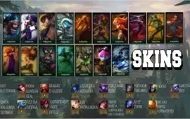 Conta League of Legends (preço feito pelos itens)