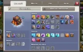 Conta Clash of Clans CV 10