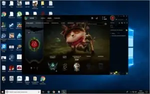 Conta LOL Platina 4 98 campeões  56 skins habilitadas