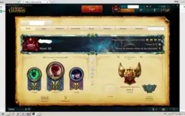 Conta de lol Gold ll