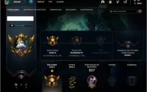 Conta ouro 2 com 95 champs e 56 skins
