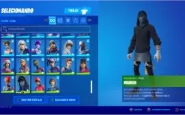 Conta Fortnite 116 skins + todos os passes do capítulo 2