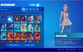 Conta Fortnite 116 skins + todos os passes do capítulo 2