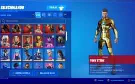 Conta Fortnite 116 skins + todos os passes do capítulo 2
