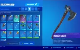 Conta Fortnite 116 skins + todos os passes do capítulo 2
