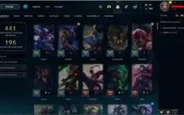 Conta League Of Legends