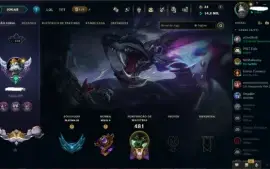 Conta league of legends Platina