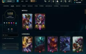Conta league of legends Platina