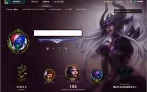 conta League of Legends Diamante 5 ( Season 7 )