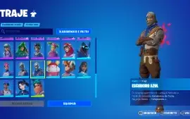 Conta Fortnite com skin rara da season 2 e diversas skins