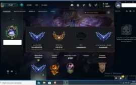 conta d4 soloq g3 na flex com 225 skins