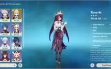 Conta Genshin AR 33- Jean + varios 4 estrelas