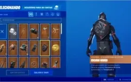 CONTA FORTNITE TODAS AS TEMPORADAS COM CAVALHEIRO NEGRO PC