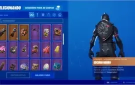CONTA FORTNITE TODAS AS TEMPORADAS COM CAVALHEIRO NEGRO PC