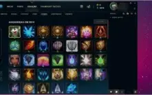 Conta lol muitos campeão e skins