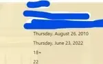 CONTA RARE 2010 AQW