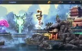 Conta lvl 72 - 90k PP - 3 PETS ÉPICOS - TOP 25 RANK
